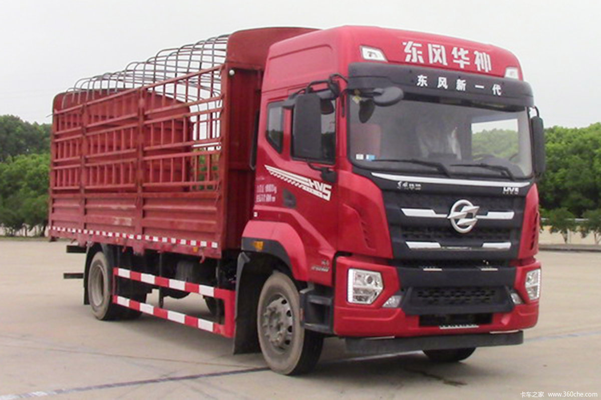 东风华神 HV5 270马力 4X2 6.8米仓栅式载货车