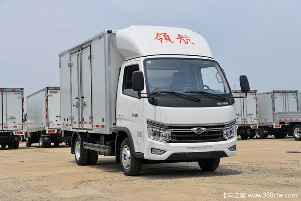 福田 时代领航S1 1.6L 122马力 汽油 3.7米单排厢式小卡(BJ5035XXY5JV5-11)