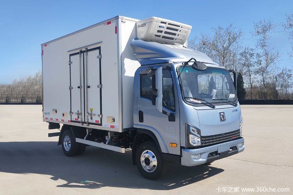 徐工轻卡 汉驰 巨能星 4.5T 4.02米纯电动冷藏车(XGA5045XLCBEVEA)100.46kWh