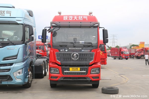 陕汽重卡 德龙M3000S 菁英版 480马力 6X4 CNG牵引车(SX4259MD4TQ1)