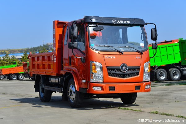 大运 锐胜 轻载型 127马力 4X2 2.75米自卸车(国六)(DYQ3041D6AB)