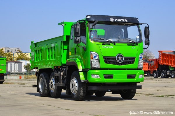 大运 致胜 复合型 230马力 6X2 4.1米自卸车(国六)(提升桥)(DYQ3246D6CB)