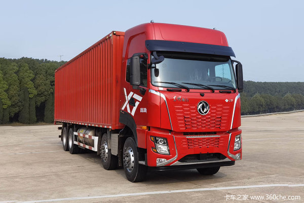 东风新疆 畅行X7 480马力 8X4 9.6米厢式载货车(DFV5317XXYGP6D2)