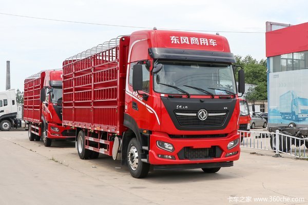 东风商用车 天锦KR PLUS 舒适版 240马力 4X2 6.8米仓栅式载货车(DFH5180CCYEX21)