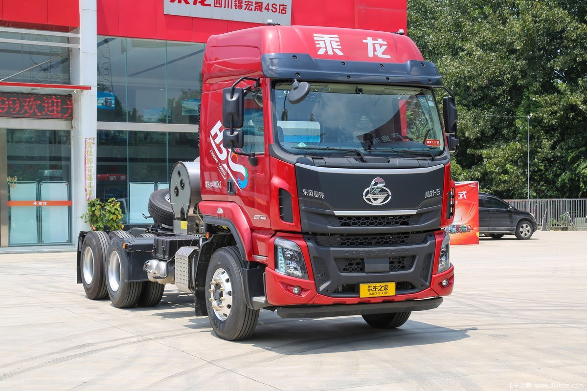 东风柳汽 乘龙H5 480马力 6X4 LNG牵引车(液缓)