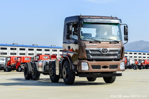 三环十通 昊龙 260马力 8X2 7.6米栏板载货车(国六)(STQ1319L14Y3A6)