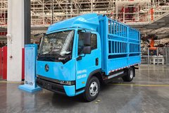 三一轻卡 江山 4.5T 4.18米单排纯电动仓栅式轻卡(HQC5040CCY0QDBEV)84.48kWh