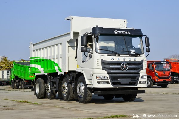 大运 F7重卡 标载型 270马力 8X2R 6.2米自卸车(国六)(DYQ3313D6EB)