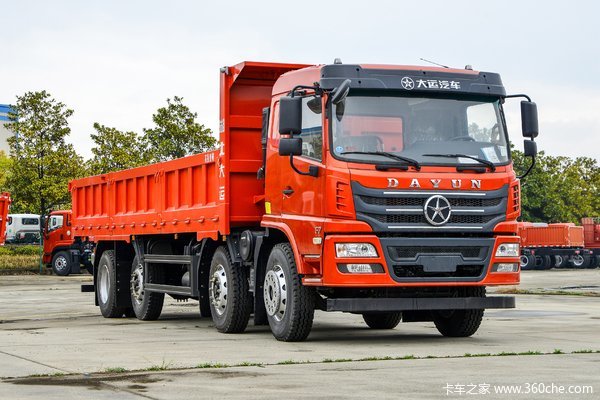 大运 F7重卡 标载型 270马力 8X2R 7.2米自卸车(国六)(DYQ3313D6EB)