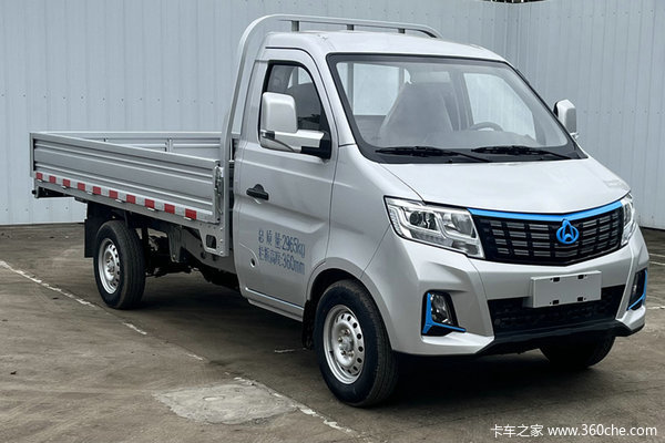 长安跨越 新豹T3 PLUS EV 3T 3.2米单排纯电动栏板微卡(CKS1031T3MD6B2BEV)41.86kWh