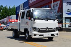 福田 奥铃V卡 1.6L 122马力 汽油 2.7米双排栏板小卡(BJ1031V4AV5-AA1)