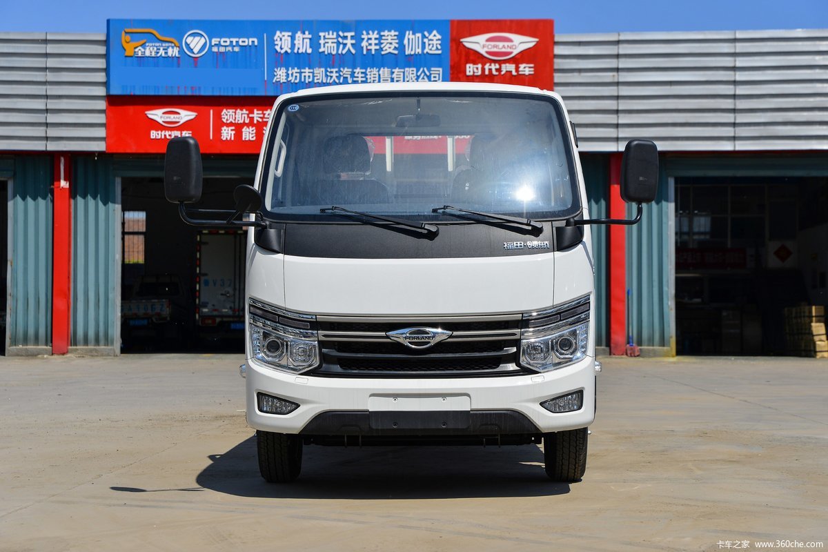 福田 时代领航S1 1.5L 129马力 CNG 3.94米排半仓栅式小卡