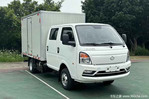 长安跨越者D5 PLUS 舒适型 2.0L 122马力 CNG 3.035米双排厢式小卡(SC5031XXYUFS61CNG)