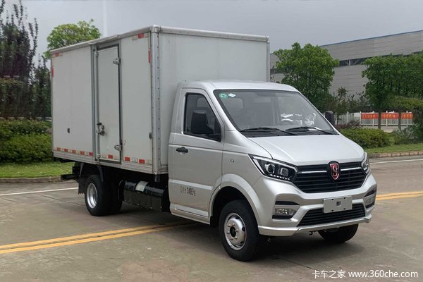 星海狮 快运王V2 1.6L 105马力 CNG 3.7米单排厢式微卡(KMC5033XXYNG360D6H)