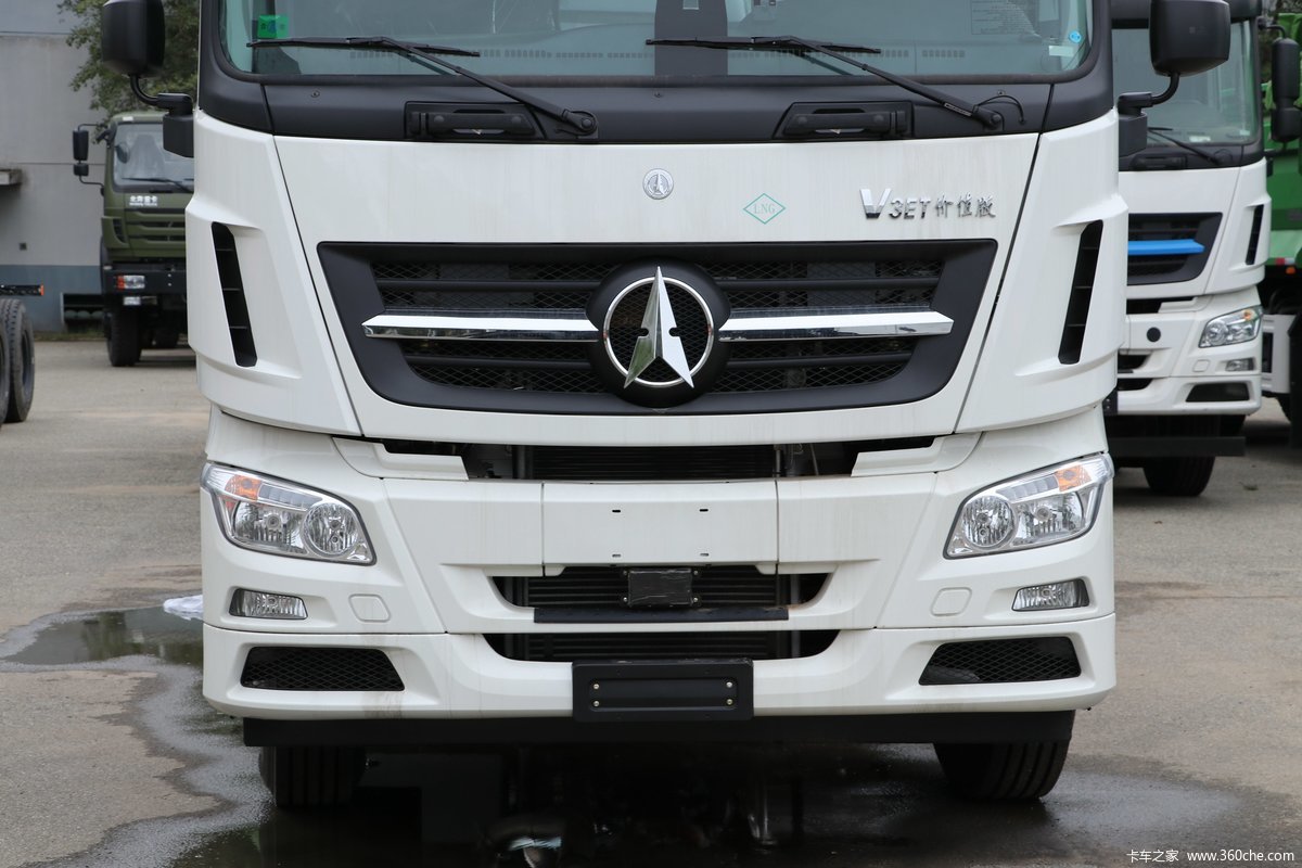 【图】北奔 V3ET重卡 轻量版 460马力 6X4 LNG危险品牵引车(ND4250BG6J7Z02)_实拍图片_1985304_卡车之家