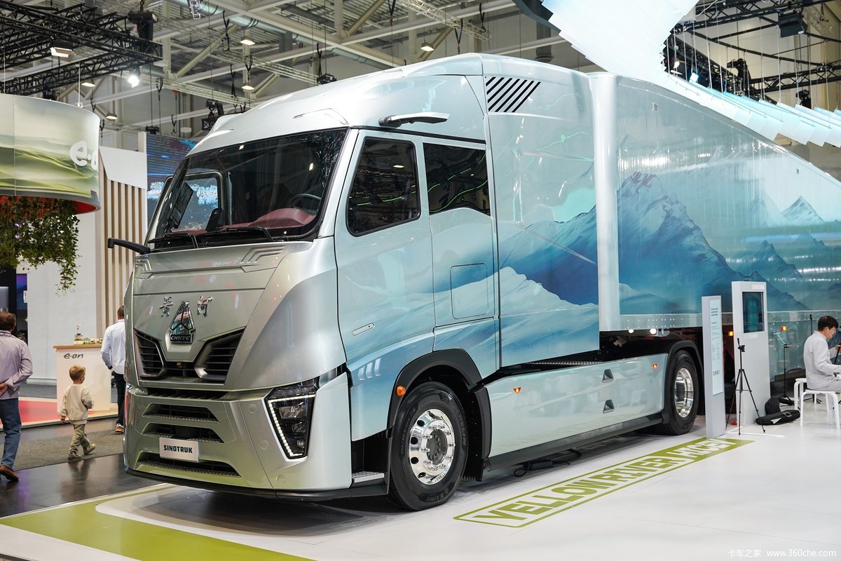 【图】中国重汽 黄河 X7 4X2 氢燃料牵引车_实拍图片_1988540_卡车之家