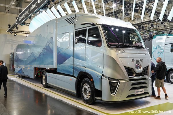 中国重汽 黄河 X7 4X2 氢燃料牵引车