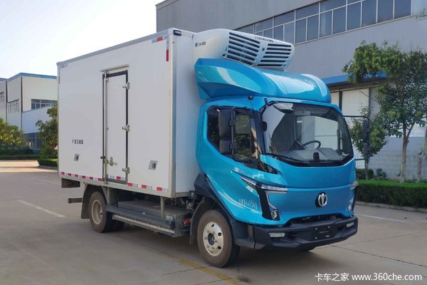 飞碟EW7 4.5T 4.085米单排纯电动冷藏车(FD5040XLCW78BEV-1)131.98kWh