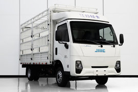 4.5T 4.2米单排纯电动仓栅式轻卡(JX5040CCYTGA2BEV)63.75kWh