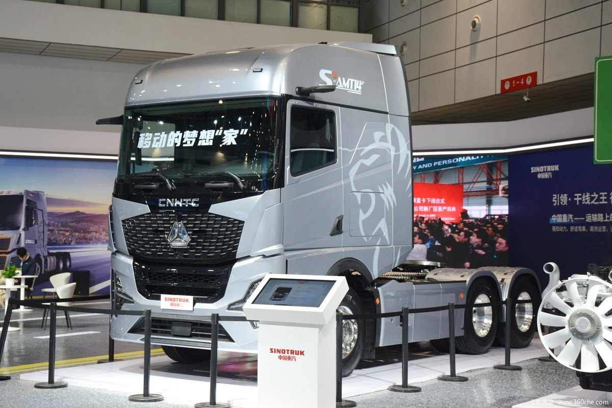 【图】中国重汽 全新一代重卡 600马力 6X4 AMT自动档牵引车_实拍图片_2012734_卡车之家