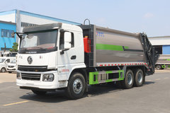 陕汽商用车 轩德翼6 270马力 6X4 压缩式垃圾车(程力威牌)(CLW5251ZYSAHJ)