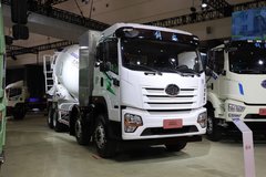 青岛解放 JK6 轻量化 8X4 纯电动搅拌运输车底盘(CA1311P28L3T4BEVA80)350kWh