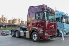 陕汽商用车 延安S700 600马力 6X4 AMT自动档牵引车(液缓)