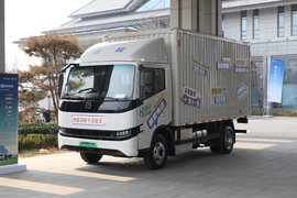 4.5T 4.1米单排甲醇插电式增程混合动力仓栅式轻卡 智芯15kWh