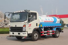 重汽济专(绿叶牌)重汽HOWO轻卡底盘洒水车/喷洒车图片