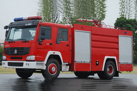 上海格拉曼(上格牌)中国重汽底盘消防车