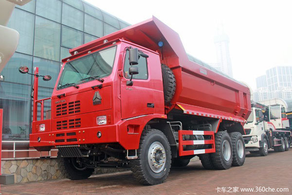 中国重汽矿山霸王非公路矿用自卸车图片