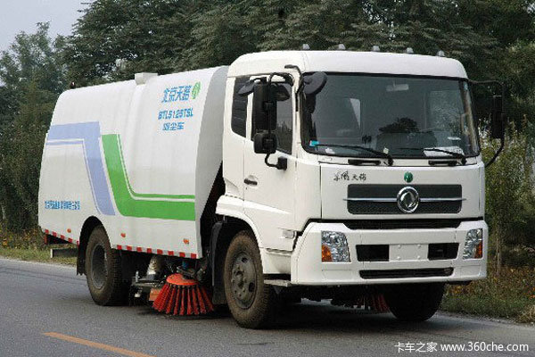 北京天路(天路牌)东风商用车底盘吸尘车图片